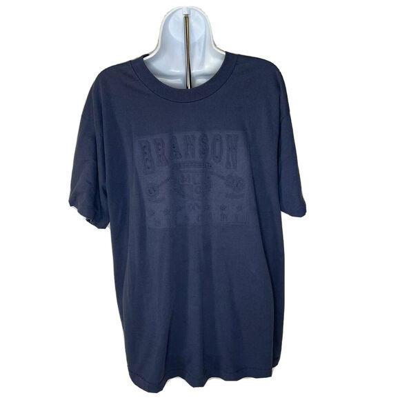 Fruit of the Loom Other - Vintage Branson MO Tshirt Souvenir Navy Blue Shirt See Measurements For Tee Size